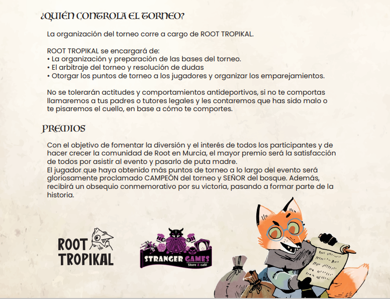 Evento: Entrada campeonato Root 1 Edición