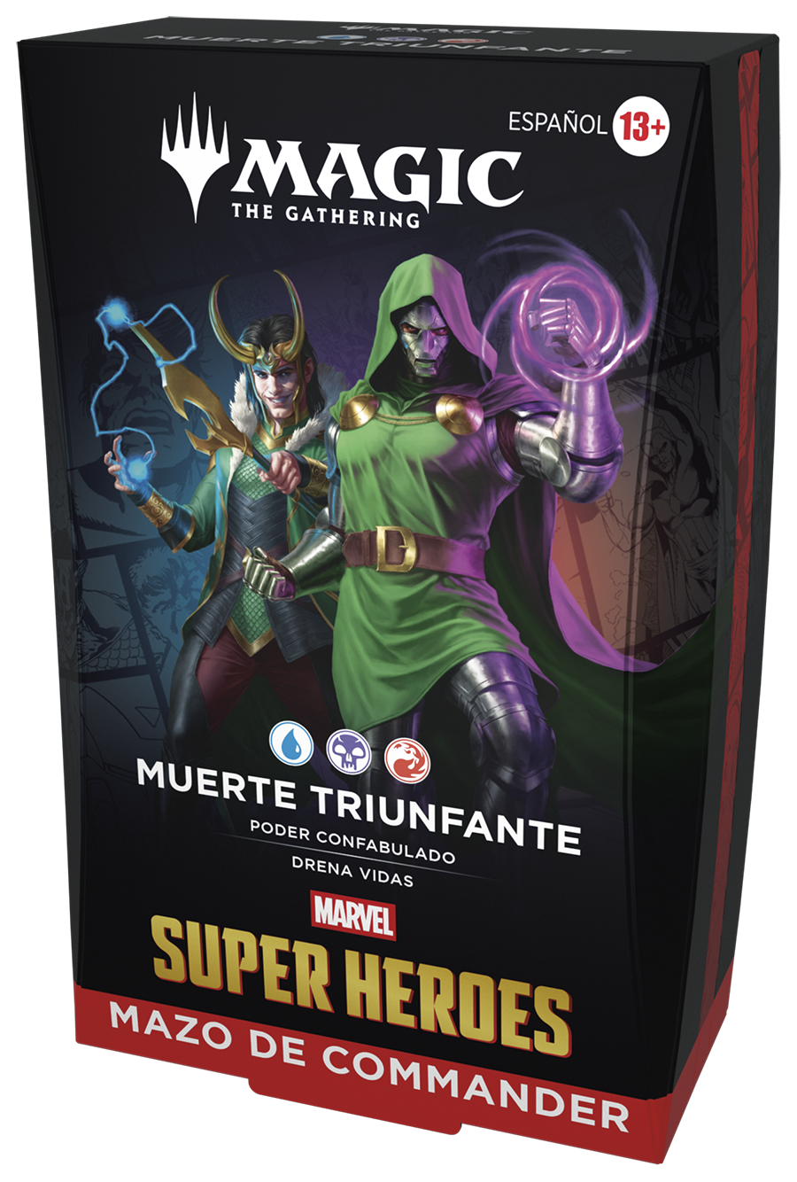 Marvel Super Heroes - Set completo de Mazos de Commander (Español)
