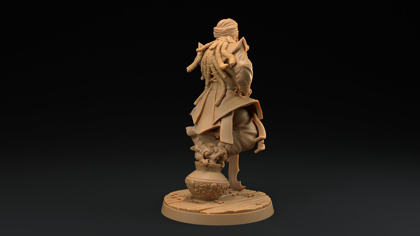 Dread Captain Zayyim, The Wishless,   32mm, 53mm o 75mm