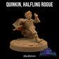 Quinkin, Halfling Rogue,   32mm, 53mm o 75mm