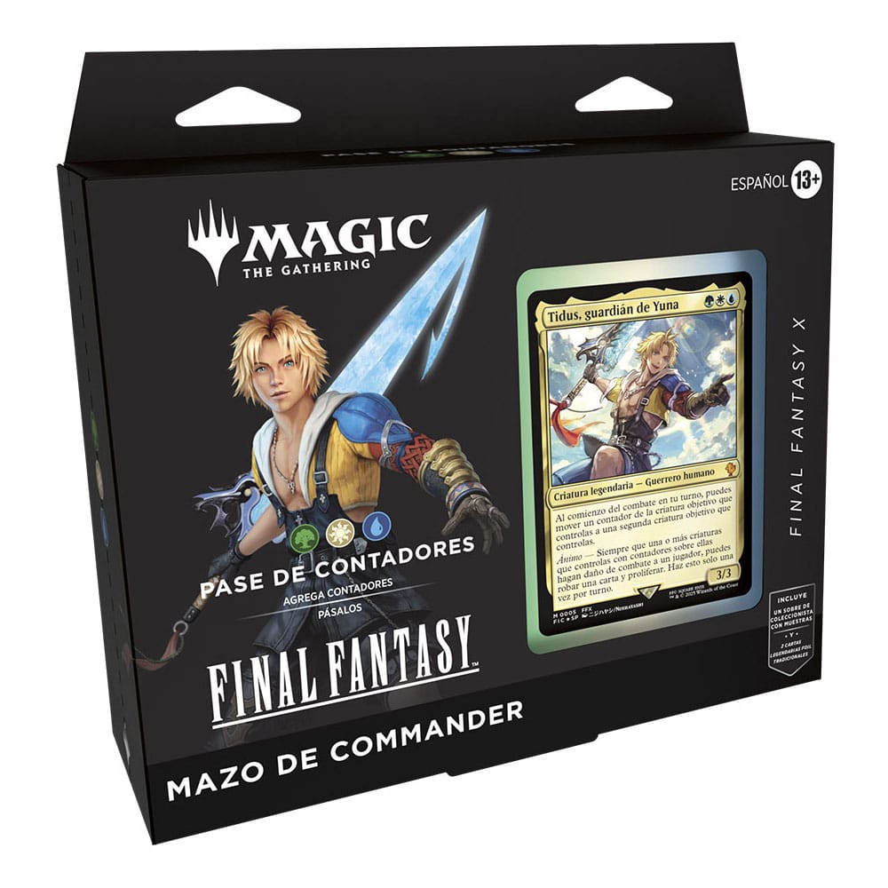 Prepedido [Castellano] Magic the Gathering Final Fantasy Mazos de Commander Caja (4)