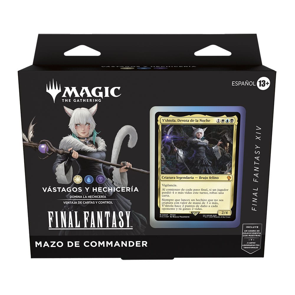 Prepedido [Castellano] Magic the Gathering Final Fantasy Mazos de Commander Caja (4)
