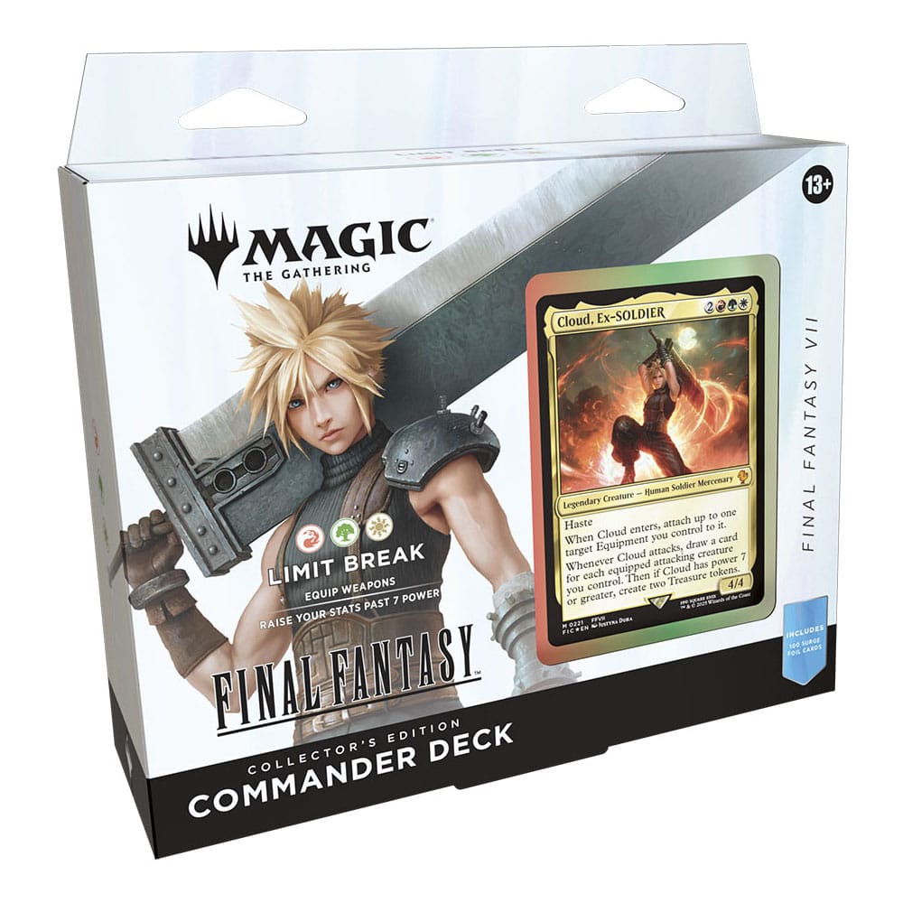 [Inglés] Preserva: Magic the Gathering Final Fantasy Mazos de Commander edición de coleccionista Caja (4) inglés