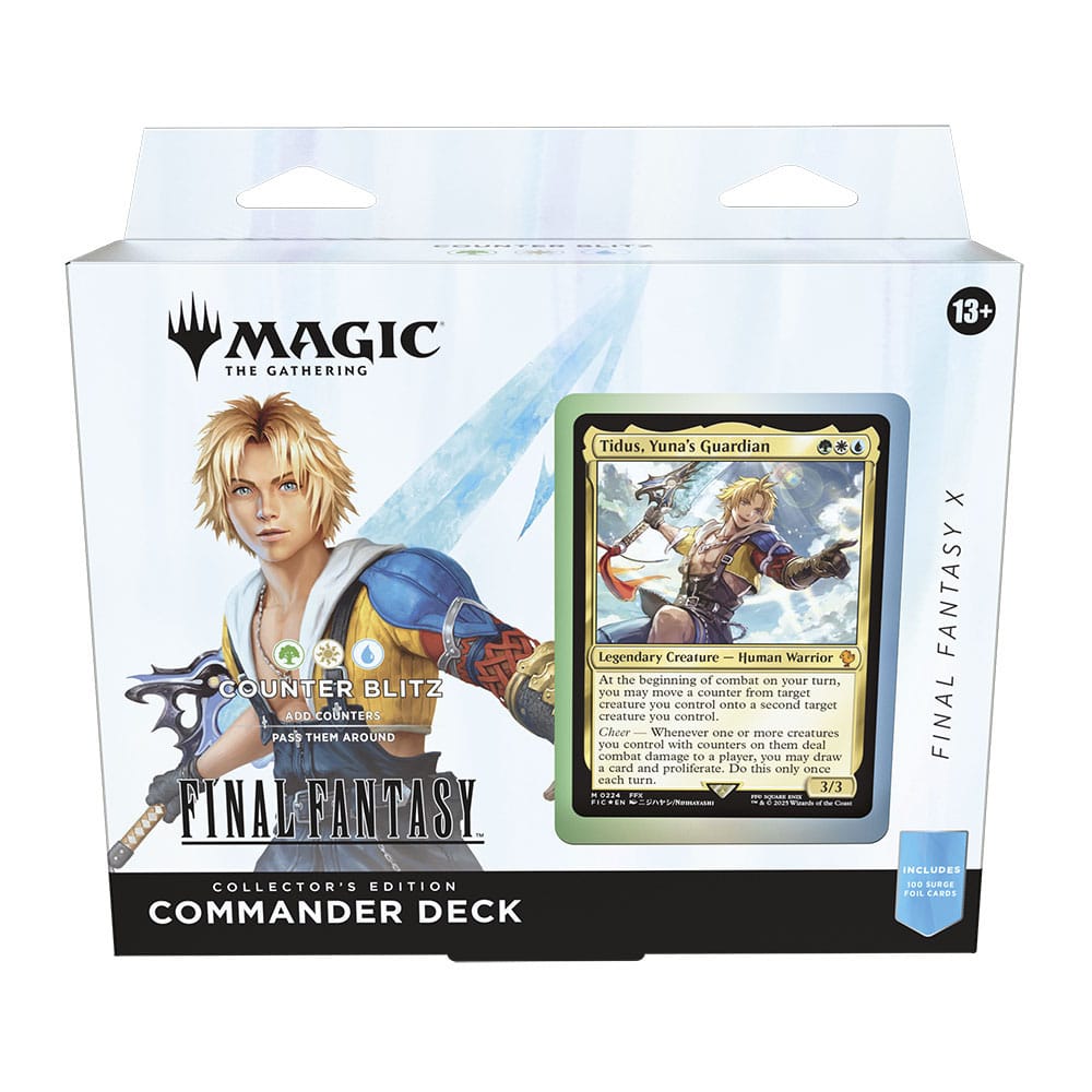 [Inglés] Preserva: Magic the Gathering Final Fantasy Mazos de Commander edición de coleccionista Caja (4) inglés