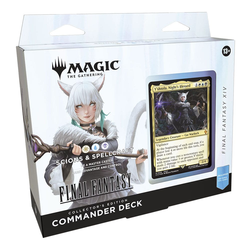 [Inglés] Preserva: Magic the Gathering Final Fantasy Mazos de Commander edición de coleccionista Caja (4) inglés