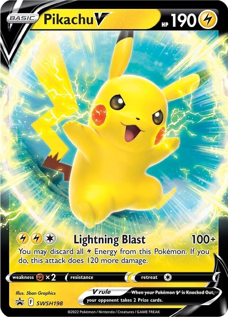 Pokemon - Pikachu V Box (Inglés)
