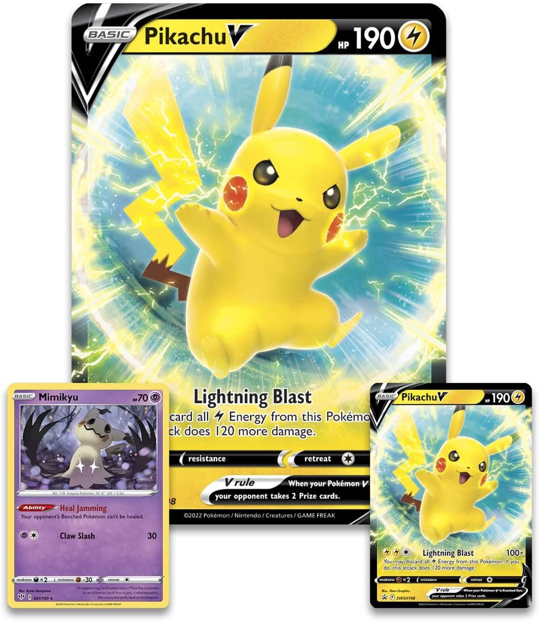Pokemon - Pikachu V Box (Inglés)