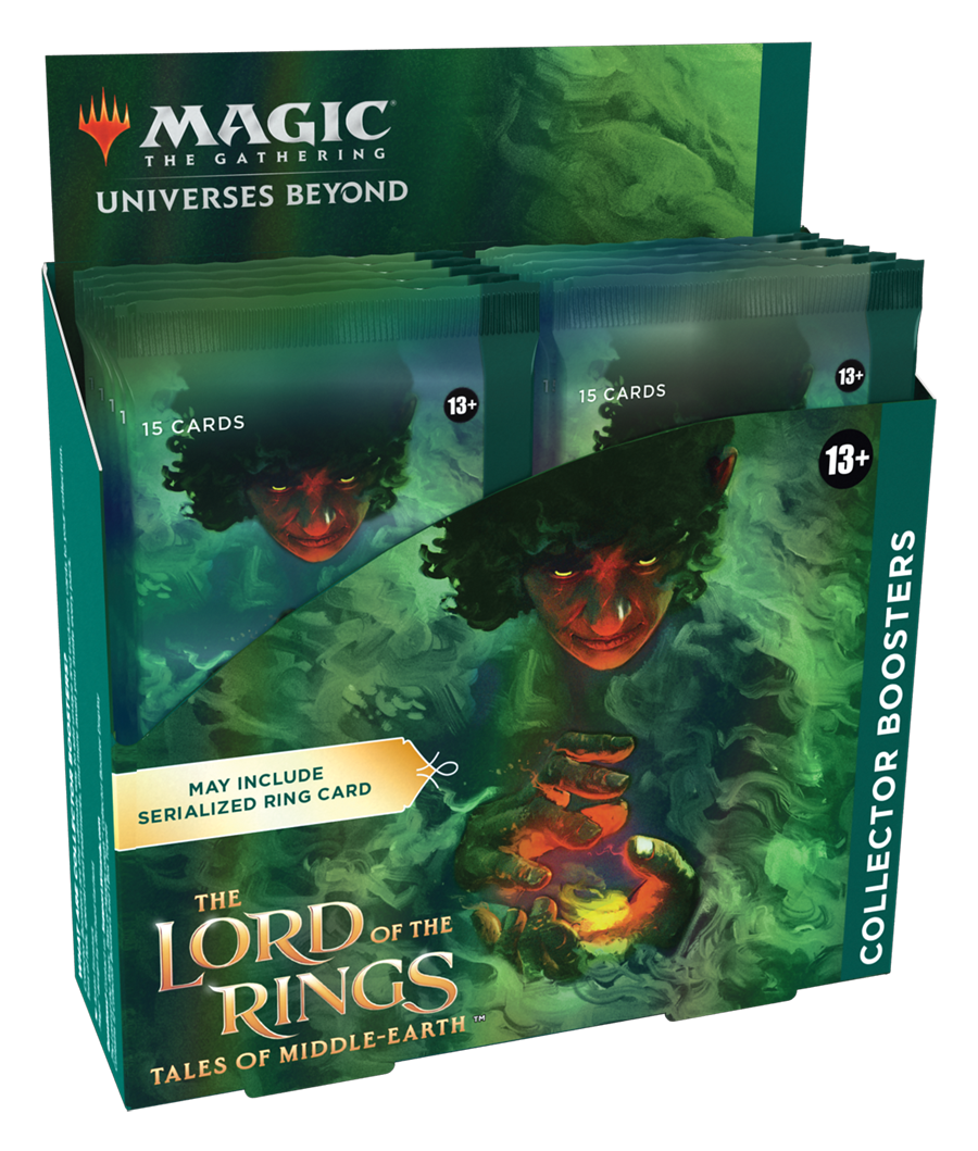 [MTG] Más allá del Multiverso: El Señor de los Anillos Caja de sobres de coleccionista (Inglés)
