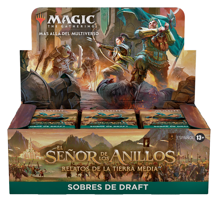 [MTG] Más allá del Multiverso: El Señor de los Anillos Caja de Sobres de Draft (36) (Español)