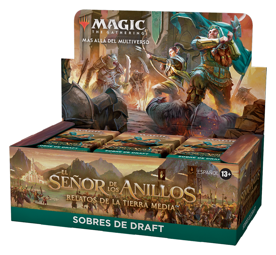[MTG] Más allá del Multiverso: El Señor de los Anillos Caja de Sobres de Draft (36) (Inglés)