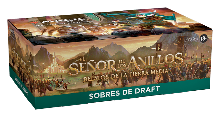 [MTG] Más allá del Multiverso: El Señor de los Anillos Caja de Sobres de Draft (36) (Inglés)
