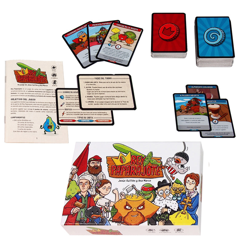 Rey Paparajote juego de mesa